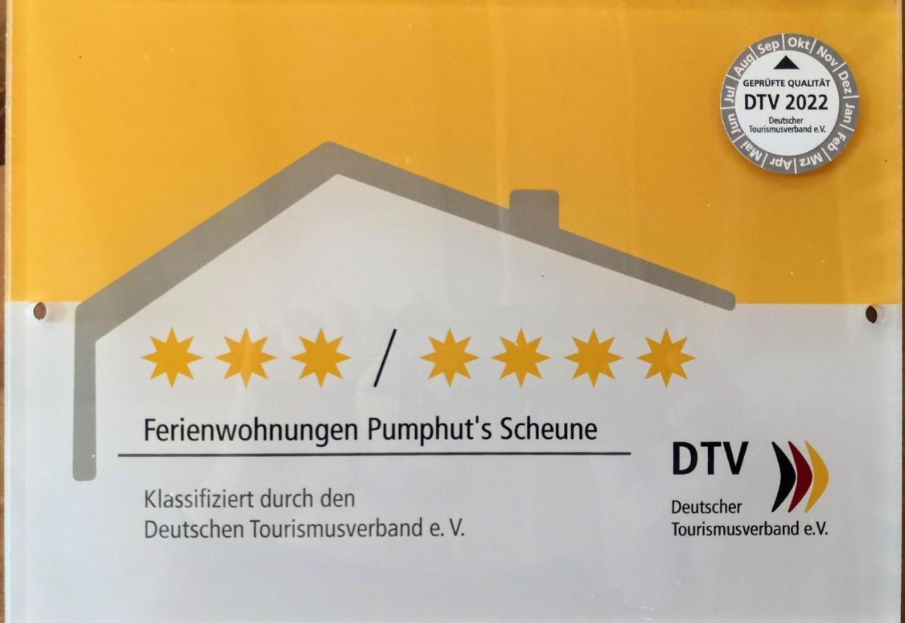 Ferienwohnungen 1 Bis 4 "Pumphut'S Scheune" Lengenfeld  Luaran gambar